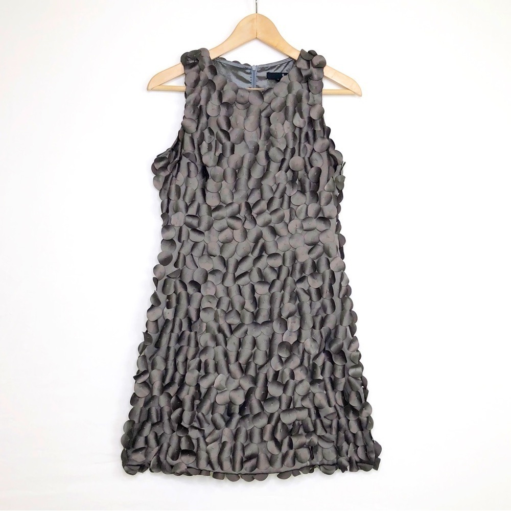 Ryu grey setting circle mini dress